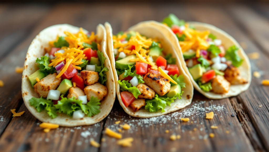 chicken tacos